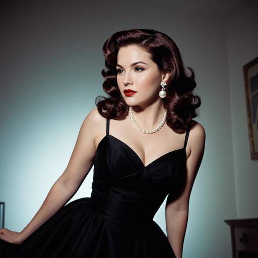 Elegant 1950s Patricia Cosplay Costume