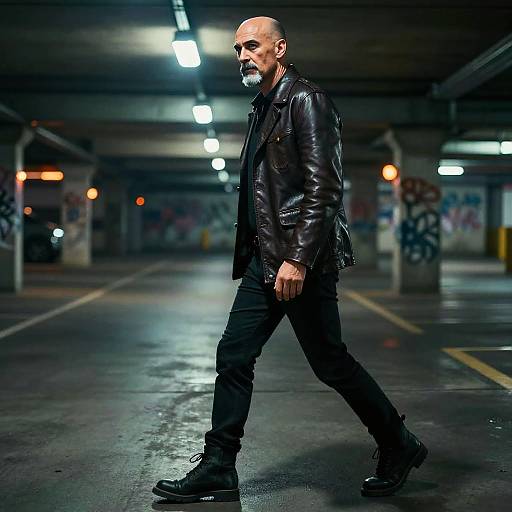 Cinematic Urban Fashion Portrait