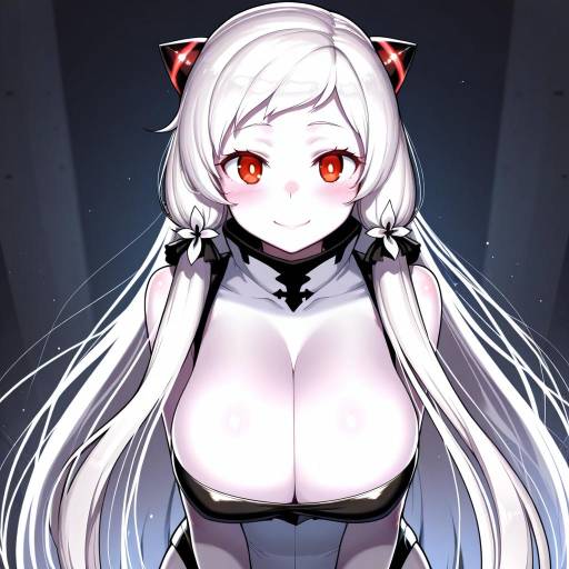 Illustration of Airfield princess, kantai collection in the style of Leonat