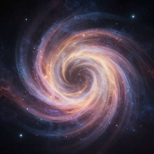 Ethereal Swirling Light Particles