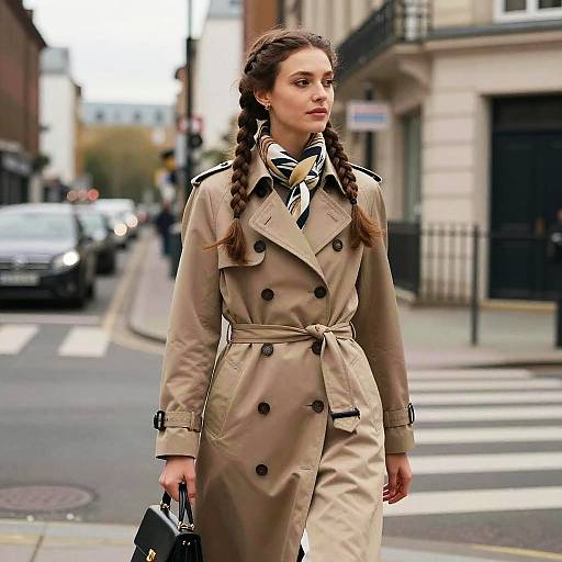 Fashion Editorial: Dutch Braids Journalist