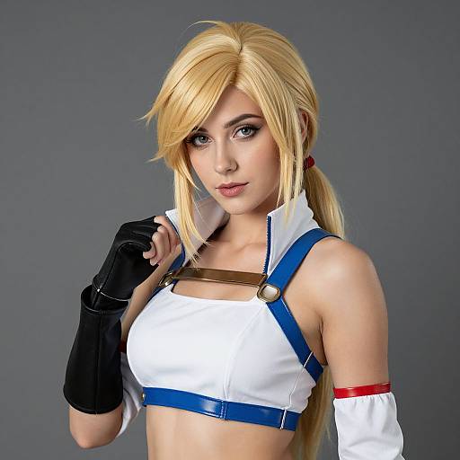 Realistic Sexy Caulifla Cosplay Photo