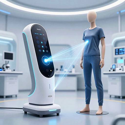 Futuristic AI Clothes Remover Tool