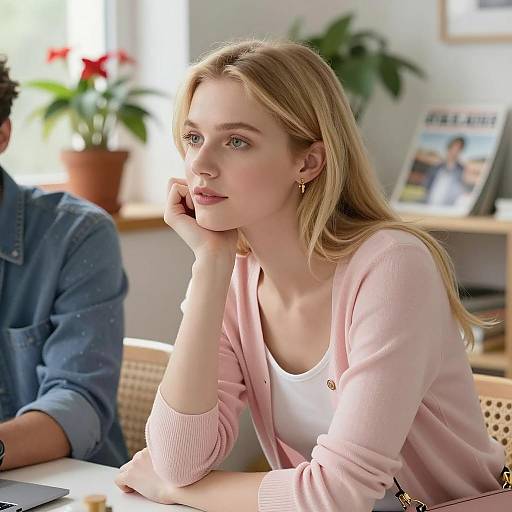 Bright Moments: Casual Couple Scene