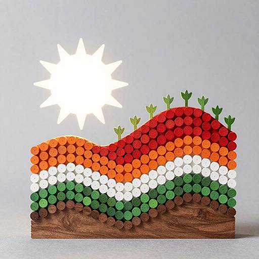 Laser-Cut Scandinavian Wood Sculpture