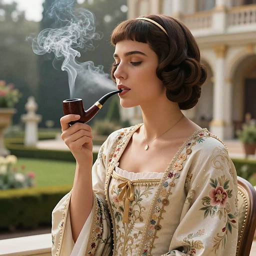 Princess Leia in Royal Garden