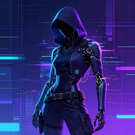 Yoru Cyber Stealth Assassin Art