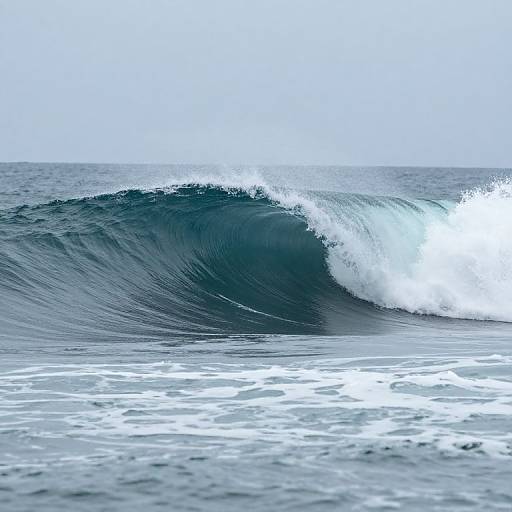 Ocean Wave Symbolizing Nature's Power