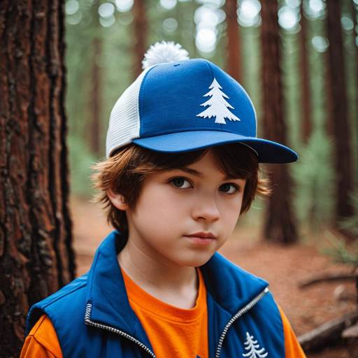 Dipper Pines Cosplay with Dramatic Lighting