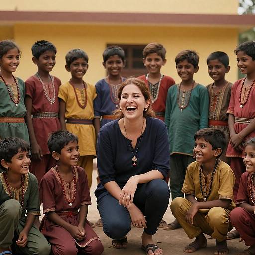 Joyful Moments: Cultural Connection in Photography