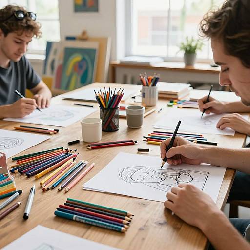 Vibrant Free Style Art Workshop