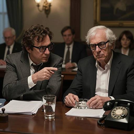 Intense Encounter in a Dim Room