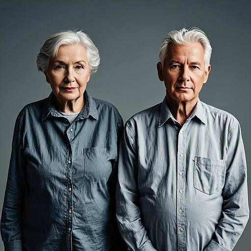 Realistic Portrait of an Elderly Man