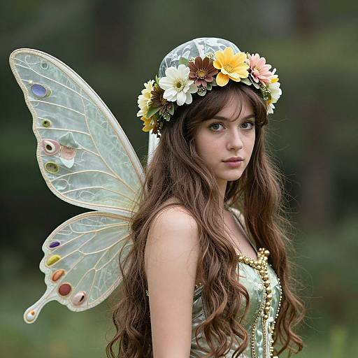 Renaissance Fairy Costume Portrait