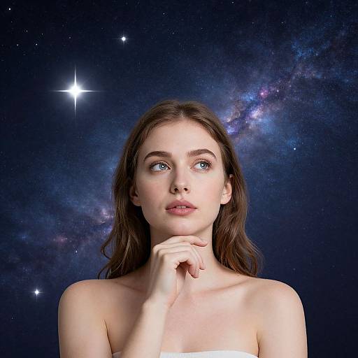 Woman with Cosmic Mind