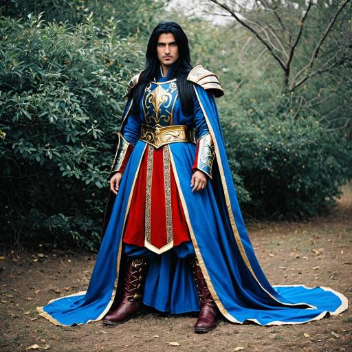 Ashura Skyblazer Medieval Cosplay Costume