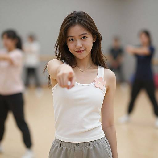 Casual Dance Practice Portrait