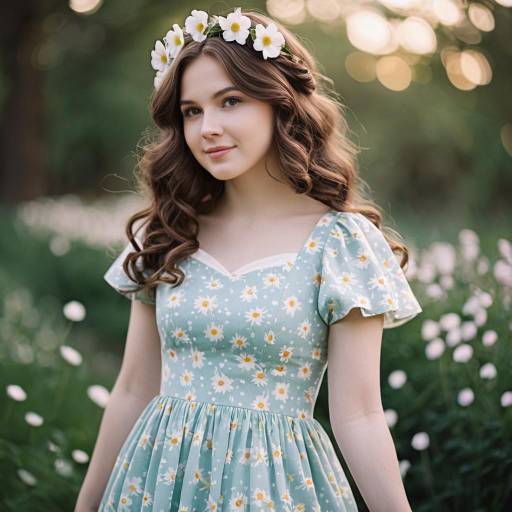 Elegant Elizabeth Cosplay in Pastel Dress