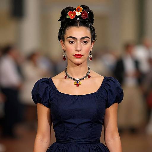 Frida Kahlo Inspired Costume Portrait