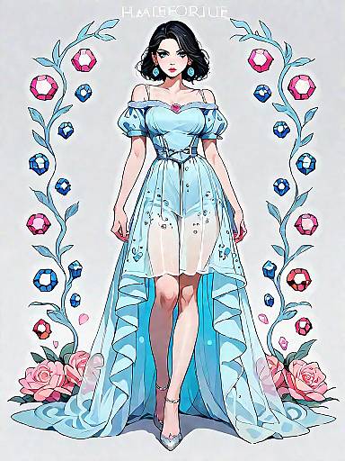 Romantic Glamour in Dusty Rose Dress