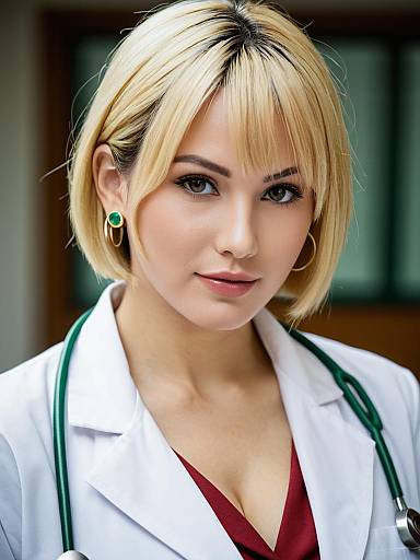 Lifestyle costume photo of Akagi ritsuko. Cosplay clothes