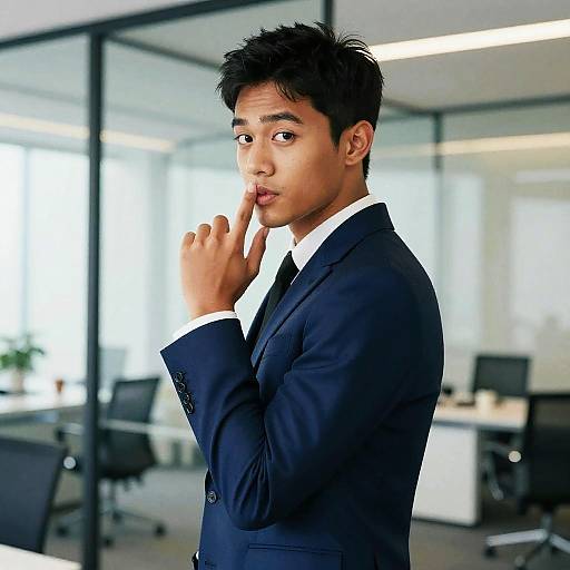 Playful Confident Fashion Editorial Portrait