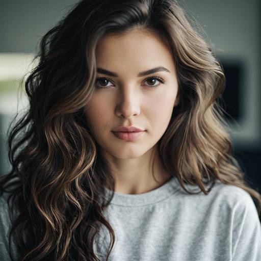 Realistic Portrait of a Senior Woman