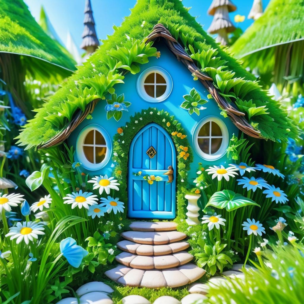 Whimsical Gnome Home in Nature