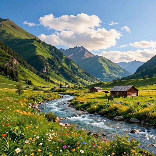 Haines Scenic Mountain Landscape