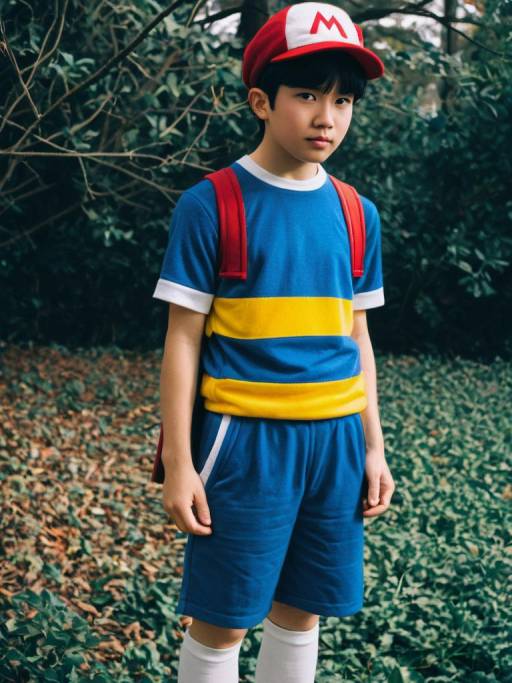 Realistic Man Cosplaying as Ness