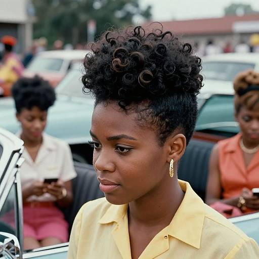 1960s African American Beehive Hairstyles