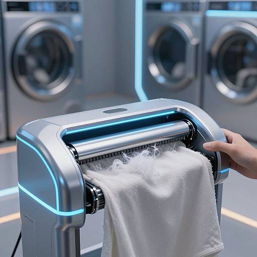 Futuristic Cloth Remover Device Design