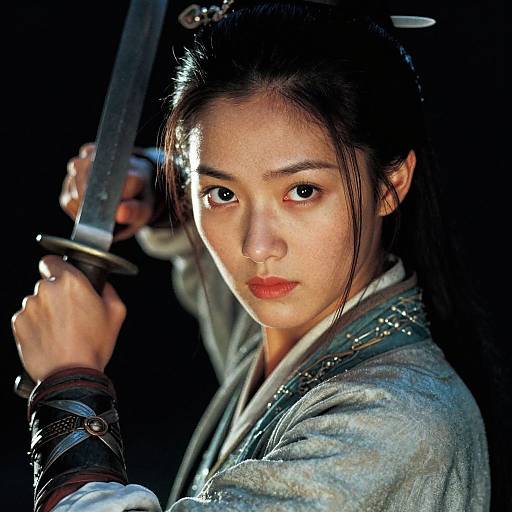 Cinematic Portrait of Chinese Warrior