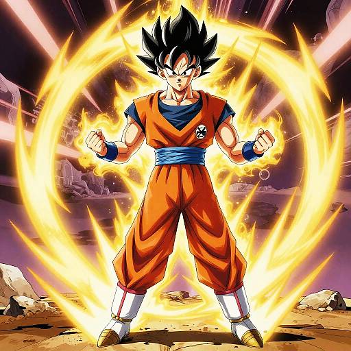 Vegito in Stylish Saiyan Suit