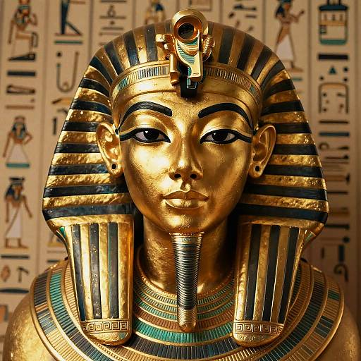 Majestic Gold Egyptian Makeup Art