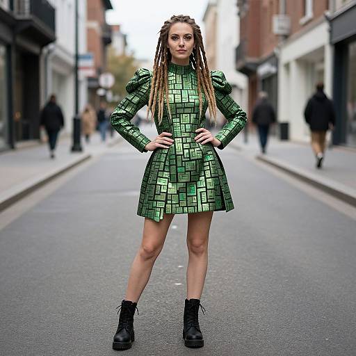 Woman in Sarah Labyrinth Costume