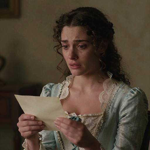 Heartbroken Juliet in Lace Dress