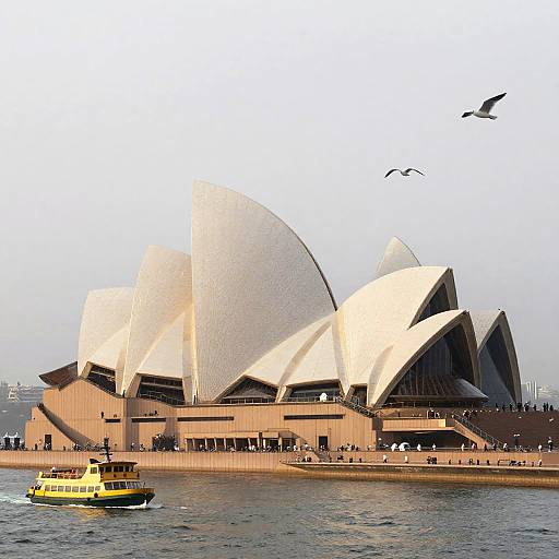 Calatrava-Inspired Sydney Opera House Dawn