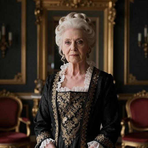 Opulent Portrait of a Noblewoman