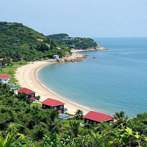 Dreamlike Serene Coastal Paradise