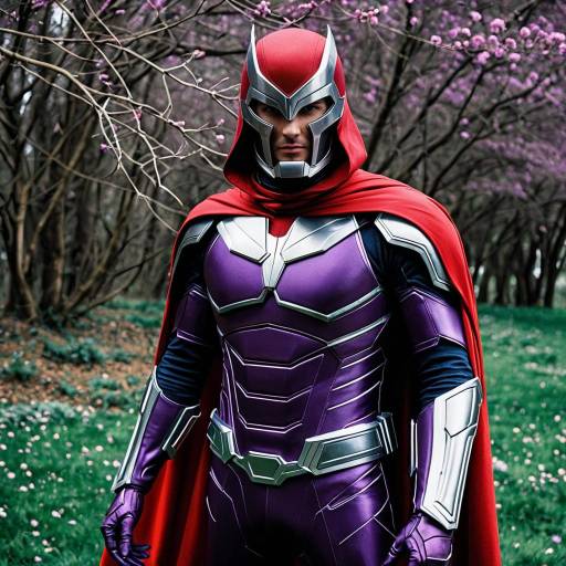Magneto-Inspired Sexy Cosplay Outfit