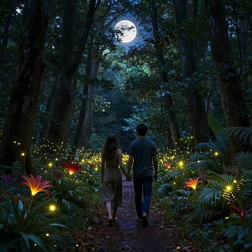 Mystical Forest Soulmates Walk