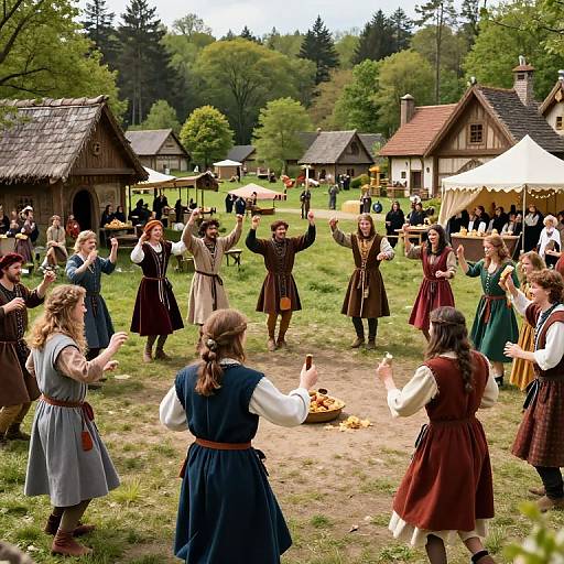 Medieval Spring Festival Celebration