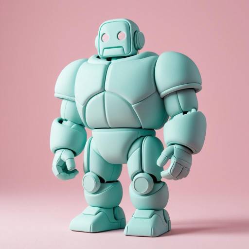 Futuristic Expressionism Golem 3D Model