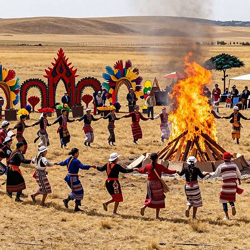 Lhasa Tribal Festival Celebration