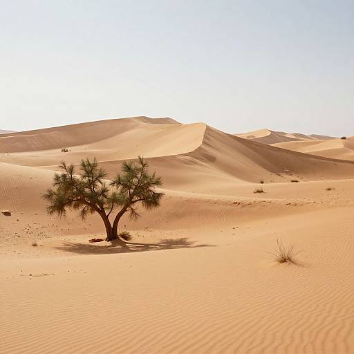 Ephemeral Mirage Desert Ecosystem