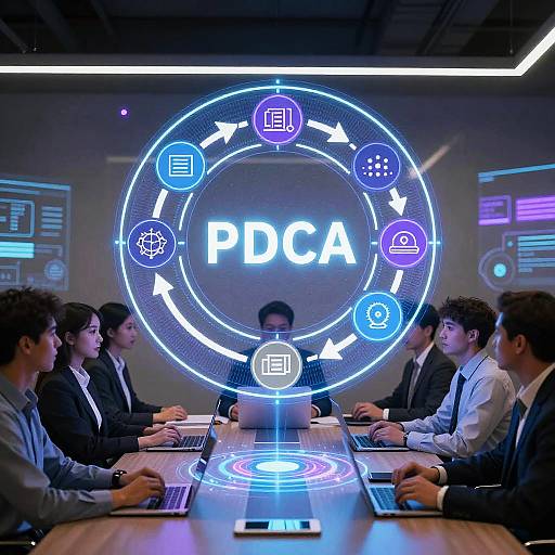 3D Holographic PDCA Cycle