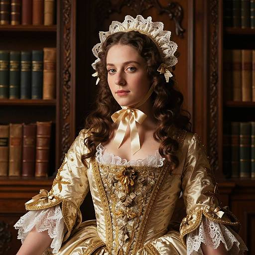 Baroque Portrait of a Noblewoman