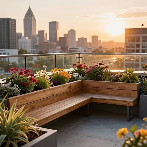 Sunset Sheddach Rooftop Garden