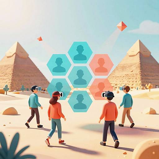 Augmented Reality Web Design Concept